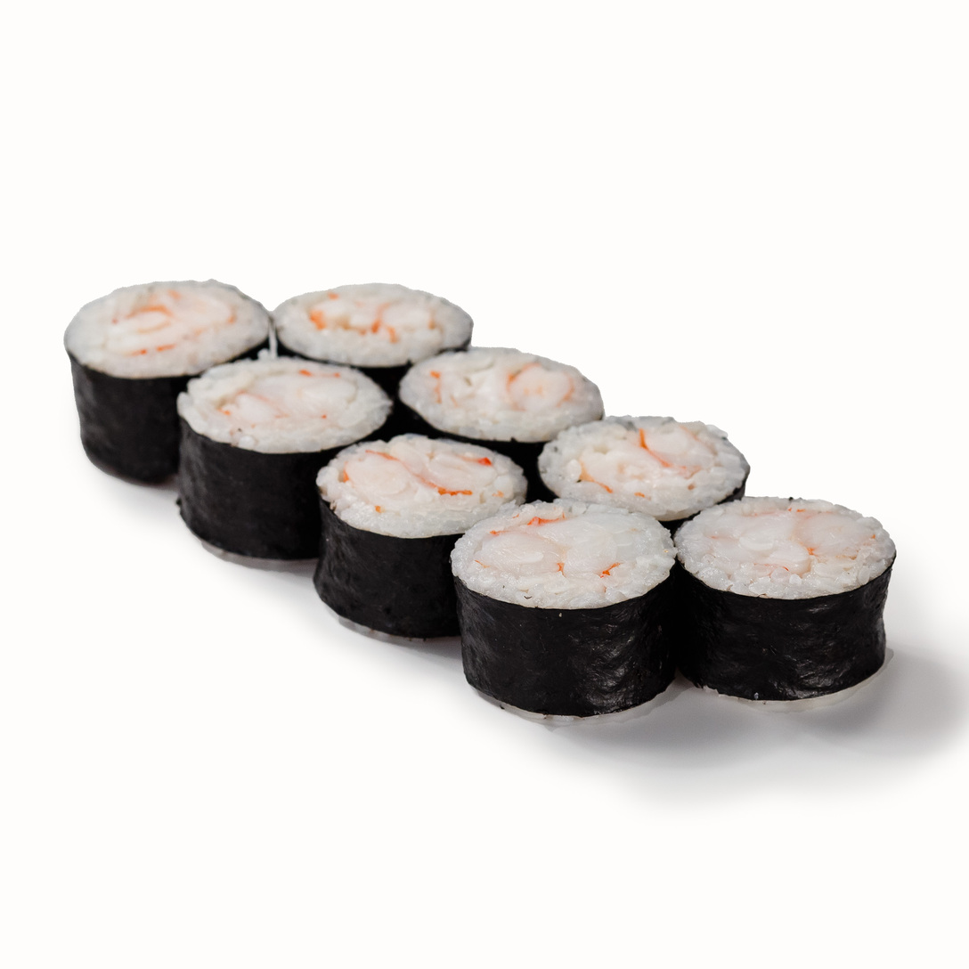 Маки с креветкой